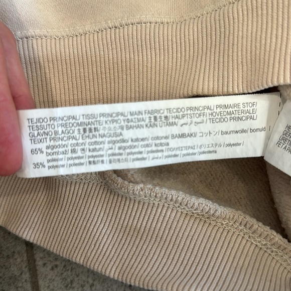 Zara Boys Beige Sweatshirt, Sz 3-4 Years - Picture 5 of 5